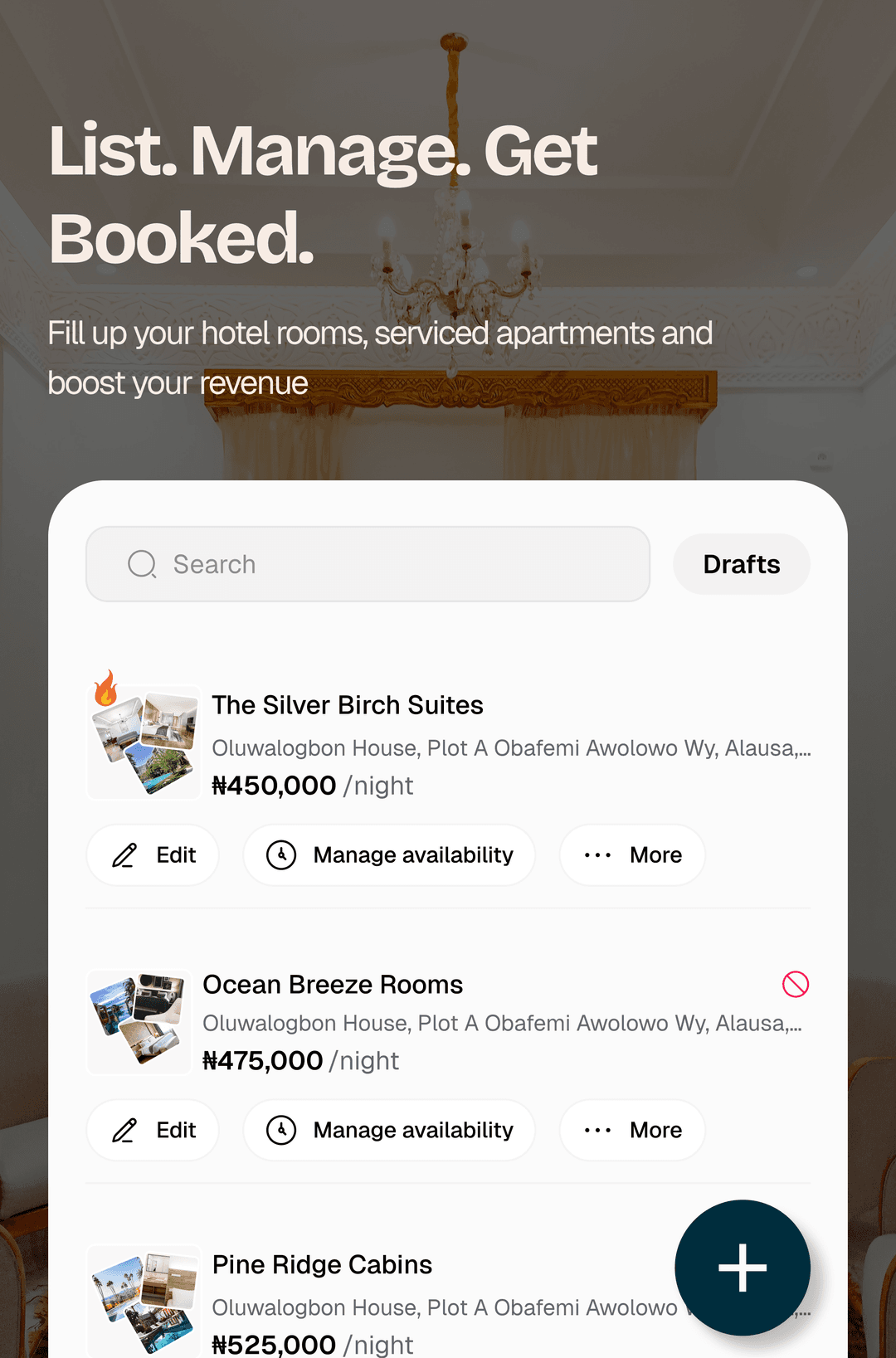 Hotels & Serviced Apartment 2